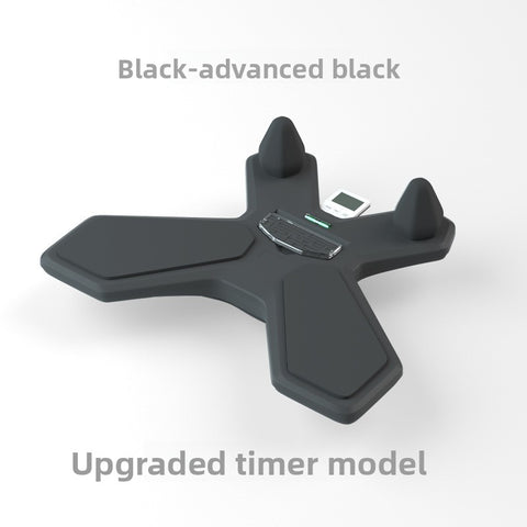 Darrahopens Sports & Fitness > Exercise, Gym & Fitness > Gym Equipment & Accessories Black Multi-functional Balance Board with Timer for Core Training and Fitness Entertainment, Home Workout Equipment for Abdominal Strength and Overall Conditioning
