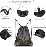 Darrahopens Sports & Fitness > Exercise, Gym & Fitness > Gym Equipment & Accessories Black Sports Bag - 40*45cm - Mesh - Drawstring - Suitable for fitness, sports, swimming, diving, travel, yoga, dancing, camping, hiking