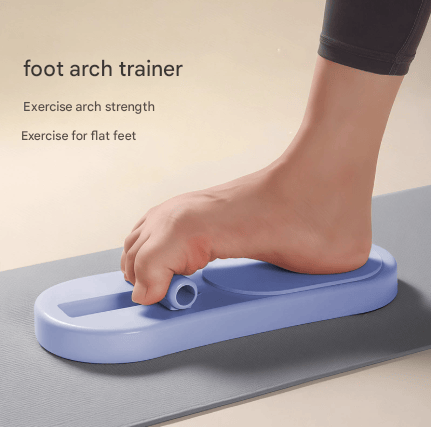 Darrahopens Sports & Fitness > Exercise, Gym & Fitness > Gym Equipment & Accessories Blue Adjustable Foot Arch Trainer Toe Grip Exerciser Spring Resistance Strengthening Tool for Flat Feet & Ballet 29cm
