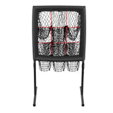 Darrahopens Sports & Fitness > Exercise, Gym & Fitness > Gym Equipment & Accessories Everfit Baseball Pitching Net Training Target Softball Practice 9 Hole Black In Australia - Darrahopens