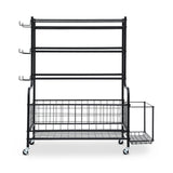 Darrahopens Sports & Fitness > Exercise, Gym & Fitness > Gym Equipment & Accessories Everfit Dumbbell Rack Weight Rack for Dumbbells Home Gym Storage Black