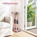 Darrahopens Sports & Fitness > Exercise, Gym & Fitness > Gym Equipment & Accessories Everfit Foldable Ski Exercise Machine Leg Thigh Trainer Home Fitness Cardio Pink