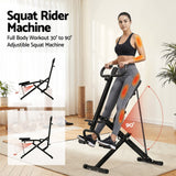 Darrahopens Sports & Fitness > Exercise, Gym & Fitness > Gym Equipment & Accessories Everfit Foldable Squat Machine Deep Squat Rowing Machine 5 Adjustable Seat Home Gym