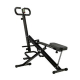 Darrahopens Sports & Fitness > Exercise, Gym & Fitness > Gym Equipment & Accessories Everfit Foldable Squat Machine Deep Squat Rowing Machine 5 Adjustable Seat Home Gym