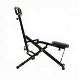 Darrahopens Sports & Fitness > Exercise, Gym & Fitness > Gym Equipment & Accessories Everfit Foldable Squat Machine Deep Squat Rowing Machine 5 Adjustable Seat Home Gym