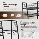 Everfit Golf Bag Storage Rack Golf Organizer Hold 1 Bags 4 Shelves In Australia - Darrahopens