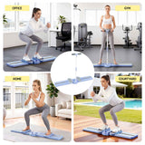 Darrahopens Sports & Fitness > Exercise, Gym & Fitness > Gym Equipment & Accessories Everfit Thigh Hip Exerciser Home Ski Leg Trainer Machine Fitness Cardio Foldable