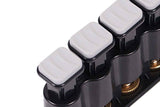 Darrahopens Sports & Fitness > Exercise, Gym & Fitness > Gym Equipment & Accessories Finger Exercise Tool Guitar Hand Gripper Strengthener For Violin Piano-Grey