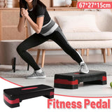 Darrahopens Sports & Fitness > Exercise, Gym & Fitness > Gym Equipment & Accessories Fitness Step Platform Small Aerobic Stepper Exercise Equipment Home Gym Workout
