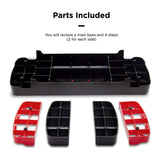 Darrahopens Sports & Fitness > Exercise, Gym & Fitness > Gym Equipment & Accessories Fitness Step Platform Small Aerobic Stepper Exercise Equipment Home Gym Workout