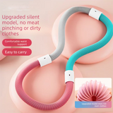 Darrahopens Sports & Fitness > Exercise, Gym & Fitness > Gym Equipment & Accessories Flexible Hula Hoop with PVC Spring Design for Core Strength and Waist Toning Ideal for Home Fitness and Postpartum Recovery Local Standard Fit