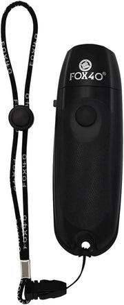 Darrahopens Sports & Fitness > Exercise, Gym & Fitness > Gym Equipment & Accessories Fox 40 Electronic Whistle with Wrist Lanyard in Black In Australia - Darrahopens