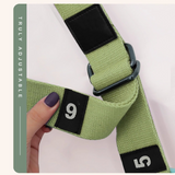 Darrahopens Sports & Fitness > Exercise, Gym & Fitness > Gym Equipment & Accessories Green Aerial Yoga Door Hanging Strap for Home Workouts Adjustable Stretch Band for Backbend Inversion and Flexibility Premium Standard Fit for Local Enthusiasts
