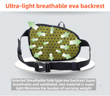 Darrahopens Sports & Fitness > Exercise, Gym & Fitness > Gym Equipment & Accessories Green Lightweight Running Waist Pack with Stable Bottle Holder - Multi-Functional Nylon Sports Fanny Pack for Marathon, Hiking, Cycling & Climbing