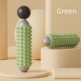 Darrahopens Sports & Fitness > Exercise, Gym & Fitness > Gym Equipment & Accessories Green Portable Electric Yoga Massage Roller - Handheld Fitness Recovery Tool, Deep Tissue Muscle Relaxer & Fascia Release Stick