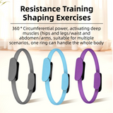 Darrahopens Sports & Fitness > Exercise, Gym & Fitness > Gym Equipment & Accessories Grey Professional Pilates Ring & Yoga Ball Set - Multipurpose Home Fitness Equipment for Whole-Body Core Training & Pelvic Floor Strengthening