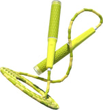 Darrahopens Sports & Fitness > Exercise, Gym & Fitness > Gym Equipment & Accessories Jump Rope Beaded Adjustable Anti Tangle Fitness Skipping Rope Green