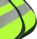 Darrahopens Sports & Fitness > Exercise, Gym & Fitness > Gym Equipment & Accessories Kids Safety Vest Reflective High Visibility Vest Breathable Traffic Vest Costume Construction Vest Elastic Strap Safety Vest Neon Yellow Purpose for Running Cycling Jogging 5PCS - Yellow