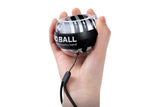 LED Wrist Ball Trainer Auto-Start Wrist Strengthener Gyroscopic Forearm Exerciser Gyro Ball for Strengthen Arms Muscles Wrist -Black