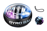 Darrahopens Sports & Fitness > Exercise, Gym & Fitness > Gym Equipment & Accessories LED Wrist Ball Trainer Auto-Start Wrist Strengthener Gyroscopic Forearm Exerciser Gyro Ball for Strengthen Arms Muscles Wrist -Black