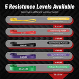 Darrahopens Sports & Fitness > Exercise, Gym & Fitness > Gym Equipment & Accessories Level 5 Resistance Training Elastic Belt, Pull-Up Auxiliary Belt