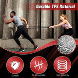 Darrahopens Sports & Fitness > Exercise, Gym & Fitness > Gym Equipment & Accessories Level 5 Resistance Training Elastic Belt, Pull-Up Auxiliary Belt
