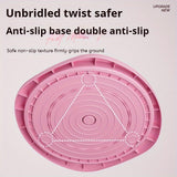 Darrahopens Sports & Fitness > Exercise, Gym & Fitness > Gym Equipment & Accessories Magnetic Foot Massage & Waist Twisting Disc｜Home Body-Shaping Fitness Equipment, Silent Anti-Slip Dual-Function, Promotes Circulation & Improves Sleep（pink）