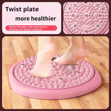 Darrahopens Sports & Fitness > Exercise, Gym & Fitness > Gym Equipment & Accessories Magnetic Foot Massage & Waist Twisting Disc｜Home Body-Shaping Fitness Equipment, Silent Anti-Slip Dual-Function, Promotes Circulation & Improves Sleep（pink）