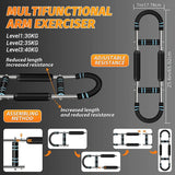 Darrahopens Sports & Fitness > Exercise, Gym & Fitness > Gym Equipment & Accessories Multi Functional U Shaped Arm Strength Trainer Adjustable Home Exercise Device