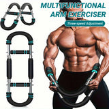 Darrahopens Sports & Fitness > Exercise, Gym & Fitness > Gym Equipment & Accessories Multi Functional U Shaped Arm Strength Trainer Adjustable Home Exercise Device