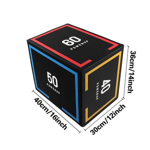 Darrahopens Sports & Fitness > Exercise, Gym & Fitness > Gym Equipment & Accessories Multifunction Jump Training Box