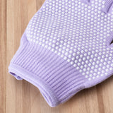 Darrahopens Sports & Fitness > Exercise, Gym & Fitness > Gym Equipment & Accessories Orange 2-Pack Women's Non-Slip Yoga Gloves - Open Back Half Finger Cotton Stretchy Grip Gloves for Aerial Yoga, Pilates, and Fitness