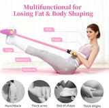 Darrahopens Sports & Fitness > Exercise, Gym & Fitness > Gym Equipment & Accessories Pedal Resistance Bands with Handles, Upgrade 6-Tubes Manual Tension Training Pedal, Natural Rubber Foot Pedal Resistance Bands, Multifunction Fitness Bands for Abdomen, Waist, Arm, Leg