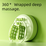 Darrahopens Sports & Fitness > Exercise, Gym & Fitness > Gym Equipment & Accessories Pink 360-Degree Wrap Around Leg Roller Massager with 29 Acupressure Points for Muscle Recovery and Body Shaping Essential Tool for Local Home Workouts