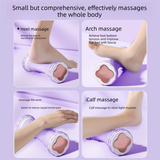 Darrahopens Sports & Fitness > Exercise, Gym & Fitness > Gym Equipment & Accessories Pink Foot Massage Roller for Arch Support and Plantar Fasciitis Relief Durable Fascia Massage Tool with 500 Pressure Points for Local Home Office Wellness