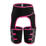 Darrahopens Sports & Fitness > Exercise, Gym & Fitness > Gym Equipment & Accessories Pink Women's 3-in-1 Body Shaper: Waist Cincher, Thigh Slimmer, Glute Lifter - Workout Gear (Size : S/M)