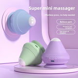 Darrahopens Sports & Fitness > Exercise, Gym & Fitness > Gym Equipment & Accessories Purple Electric Suction Fascia Massage Ball with Heated Vibration Type-C Rechargeable Deep Muscle Relaxation Tool for Local Professionals and Modern Lifestyles