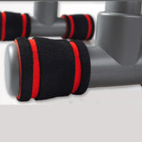 Darrahopens Sports & Fitness > Exercise, Gym & Fitness > Gym Equipment & Accessories Push Up Bar handle Push-up Stand Grip For Home Fitness Exercise Workout - red