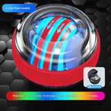Darrahopens Sports & Fitness > Exercise, Gym & Fitness > Gym Equipment & Accessories Red LED Gyro Ball Wrist Power Trainer with Digital Counter and Auto-Start Zinc Alloy Core for Grip Strength and Stress Relief in Australian Homes