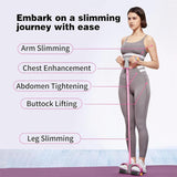 Darrahopens Sports & Fitness > Exercise, Gym & Fitness > Gym Equipment & Accessories Resistance Band Exerciser: Full-Body Workout, Easy Toning(light green)