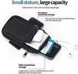 Darrahopens Sports & Fitness > Exercise, Gym & Fitness > Gym Equipment & Accessories Running Armband - Phone Armband - Wearable Phone Armband - With Earphone Hole and Phone Pocket for Running - Armband for Fitness and Cycling (Black)
