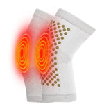 Darrahopens Sports & Fitness > Exercise, Gym & Fitness > Gym Equipment & Accessories Self Heating Knee Pads Grey Compression Support Sleeves for Arthritis Joint Pain Relief Sports Recovery 2 Pair M