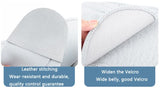 Darrahopens Sports & Fitness > Exercise, Gym & Fitness > Gym Equipment & Accessories Size S Grey Breathable Waist Support Belt - Adjustable Back Brace for Men and Women, Ideal for Weightlifting, Squats & Back Pain Relief