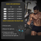 Darrahopens Sports & Fitness > Exercise, Gym & Fitness > Gym Equipment & Accessories Size XL Green Heavy Duty Workout Gloves with Wrist Support - Anti-Slip Gel Padded Gym Gloves for Weightlifting, Training & Fitness