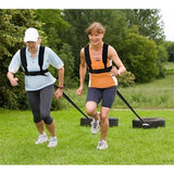 Darrahopens Sports & Fitness > Exercise, Gym & Fitness > Gym Equipment & Accessories Sled Harness Tire Pull for Workout Fitness Resistance Training