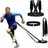 Darrahopens Sports & Fitness > Exercise, Gym & Fitness > Gym Equipment & Accessories Sled Harness Tire Pull for Workout Fitness Resistance Training