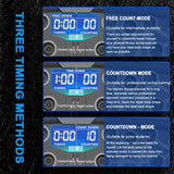 Darrahopens Sports & Fitness > Exercise, Gym & Fitness > Gym Equipment & Accessories Smart Push-Up Bar with Counter & Timer – Foldable Home Workout Board for Chest, Shoulders, Back & Triceps Training (Black)