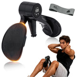 Darrahopens Sports & Fitness > Exercise, Gym & Fitness > Gym Equipment & Accessories Smart Thigh Trainer with LED Display – 12-80lb Adjustable Resistance, 360° Rotation Kegel Exercise Equipment for Men & Women (Black) | Other Colors Available in Store