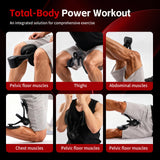 Darrahopens Sports & Fitness > Exercise, Gym & Fitness > Gym Equipment & Accessories Smart Thigh Trainer with LED Display – 12-80lb Adjustable Resistance, 360° Rotation Kegel Exercise Equipment for Men & Women (Black) | Other Colors Available in Store