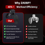 Darrahopens Sports & Fitness > Exercise, Gym & Fitness > Gym Equipment & Accessories Smart Thigh Trainer with LED Display – 12-80lb Adjustable Resistance, 360° Rotation Kegel Exercise Equipment for Men & Women (Black) | Other Colors Available in Store